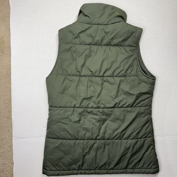Columbia Horstman Glacier Full Zip Green Puffer Vest Women's XSmall Polyester - Picture 4 of 12